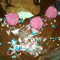 Φθινοπωρινό σοκολατοφραουλένιο κέικ!