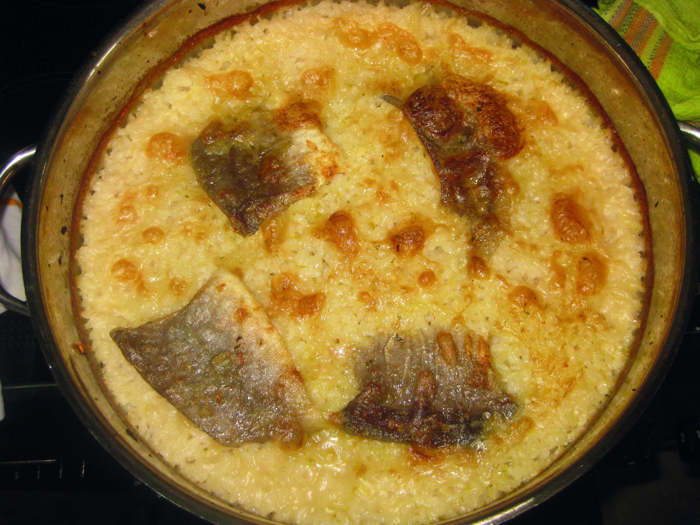 Μπακαλιάρος με ρύζι στο φούρνο - 8 - ηχωμαγειρέματα
