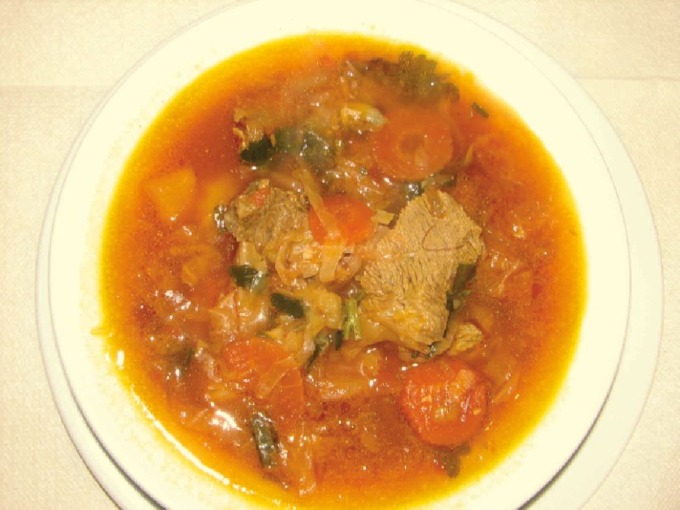 Ποντιακό “Μπορτς”, θρεπτική σούπα με λάχανο