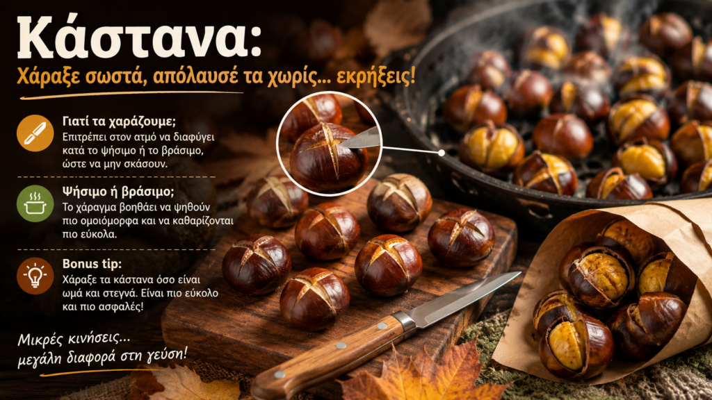 ψητά κάστανα