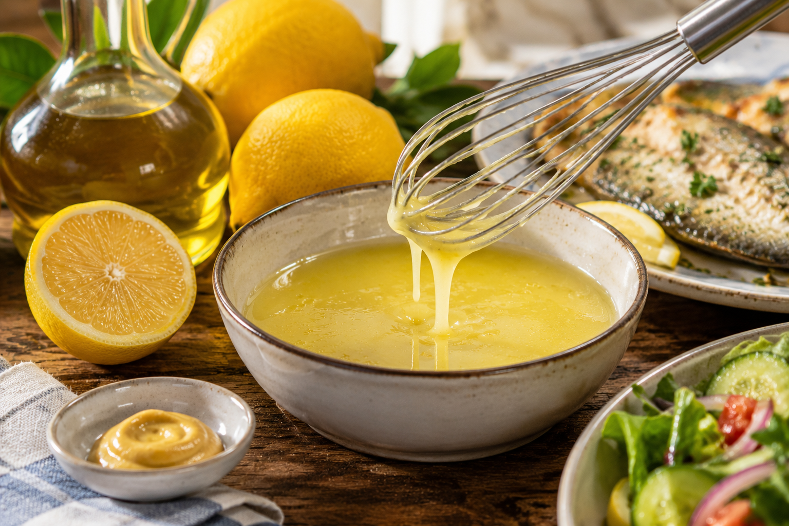 🍋🥄 Λαδολέμονο: Ένα μικρό μυστικό για πιο πλούσια γεύση