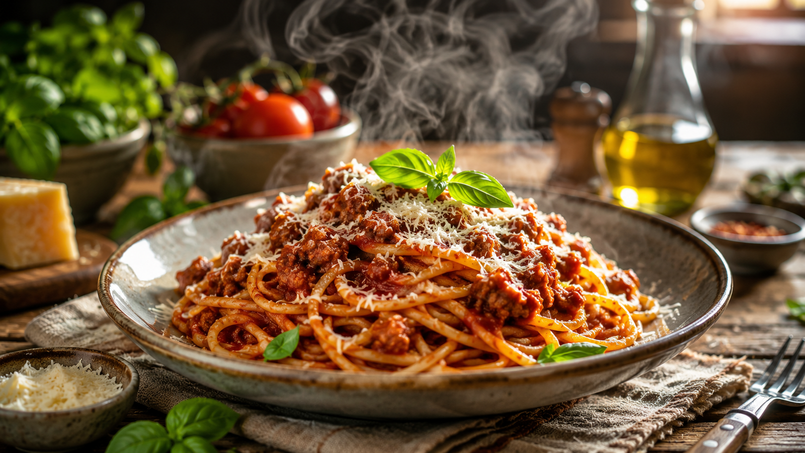 🍝 Το μικρό μυστικό που κάνει το σπαγγέτι μπολονέζ ακόμα πιο νόστιμο!